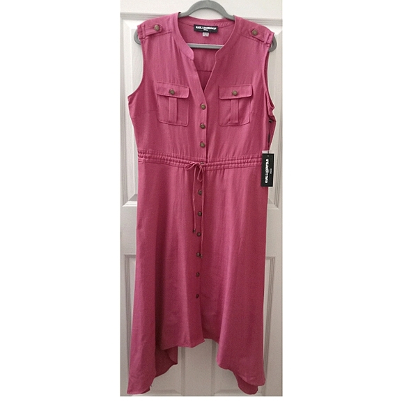 NWT Karl Lagerfeld Dress Size 12 - Picture 1 of 11
